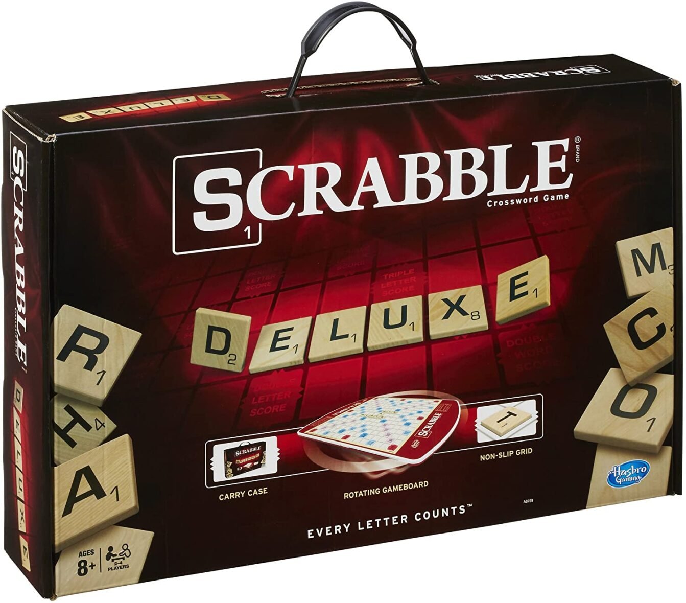 Scrabble Deluxe Crossword Game