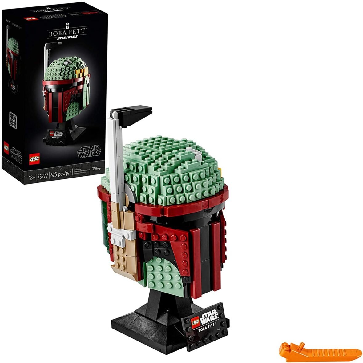 LEGO Star Wars Boba Fett Helmet 75277 Building Kit (625 Pieces)