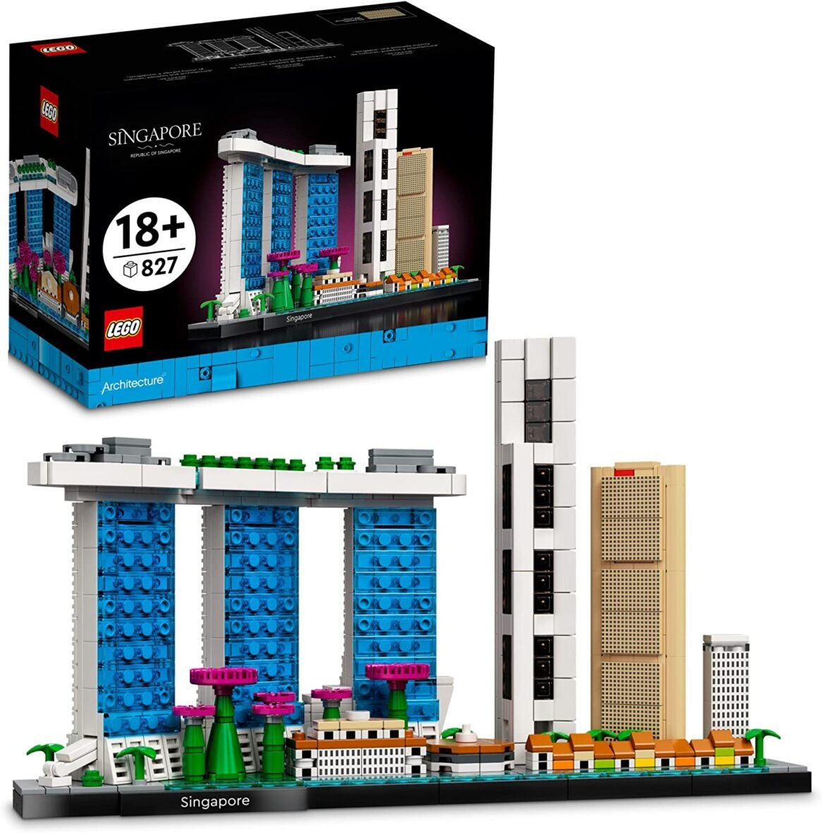 LEGO Architecture Skyline Collection: Singapore 21057 Building Kit