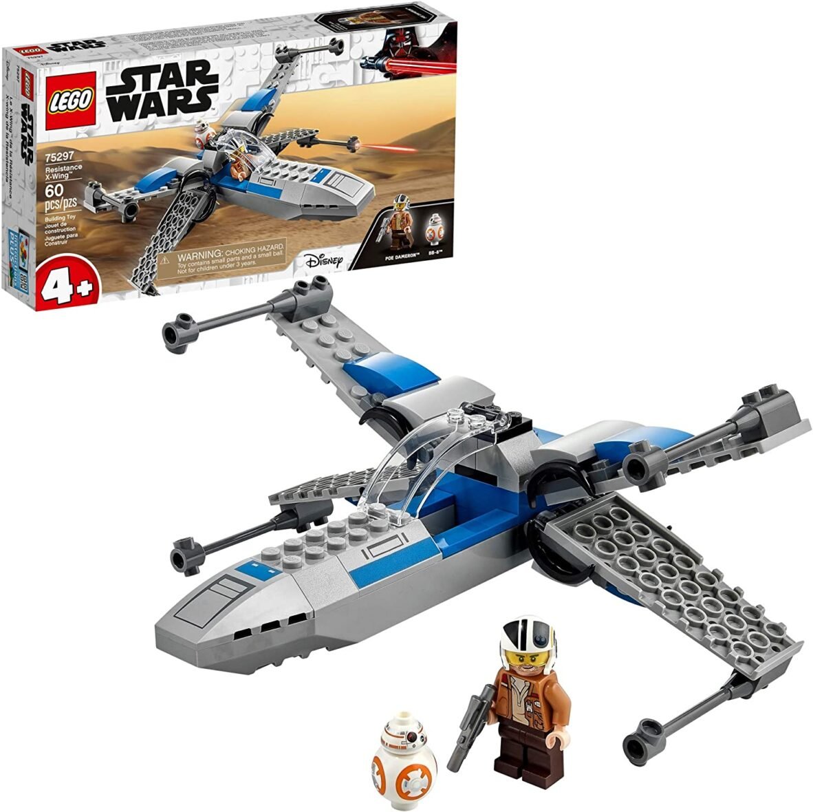 LEGO Star Wars Resistance X-Wing 75297 Building Kit (60 Pieces)