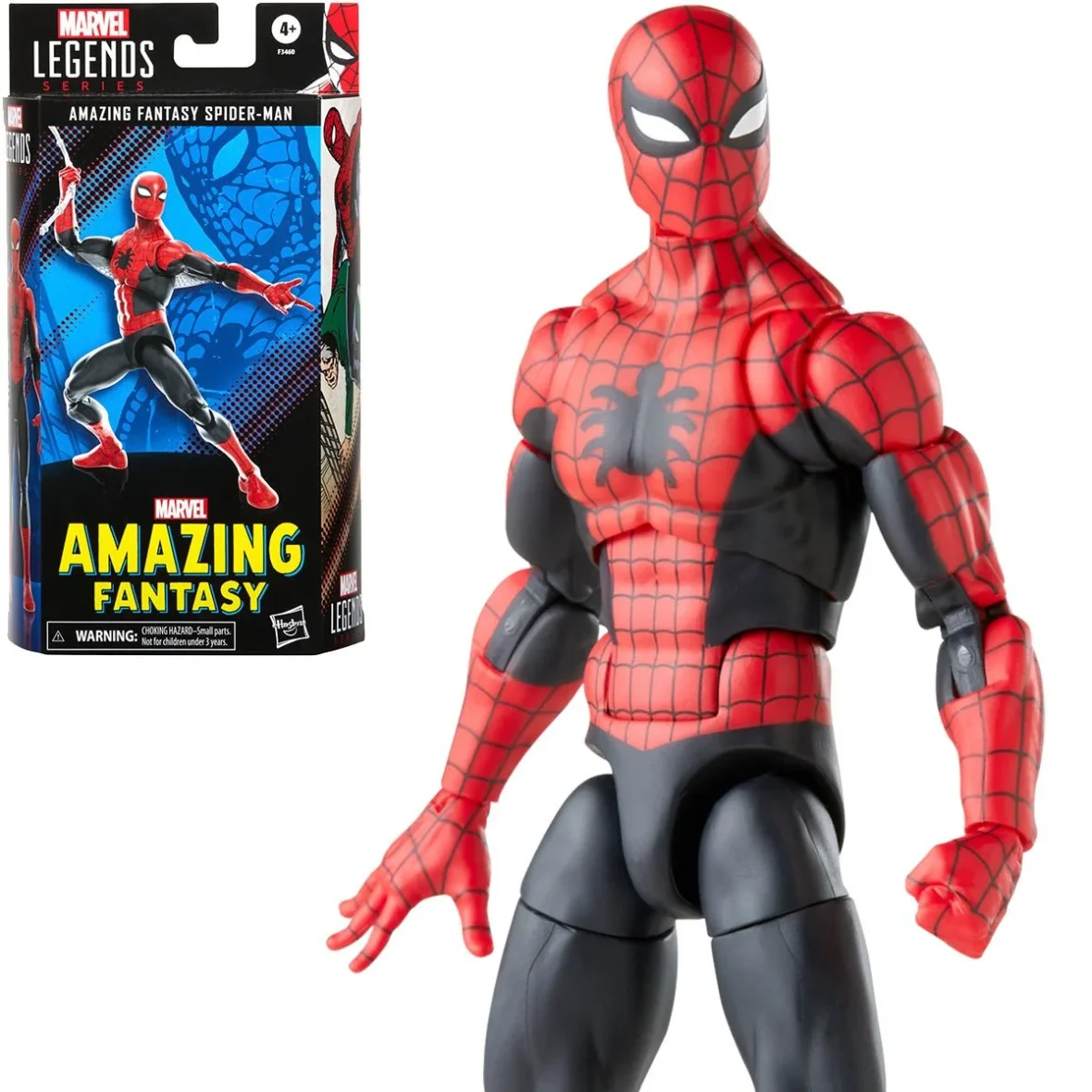 Spider-Man Marvel Legends 60th Anniversary Amazing Fantasy Spider-Man 6-inch Action Figure!