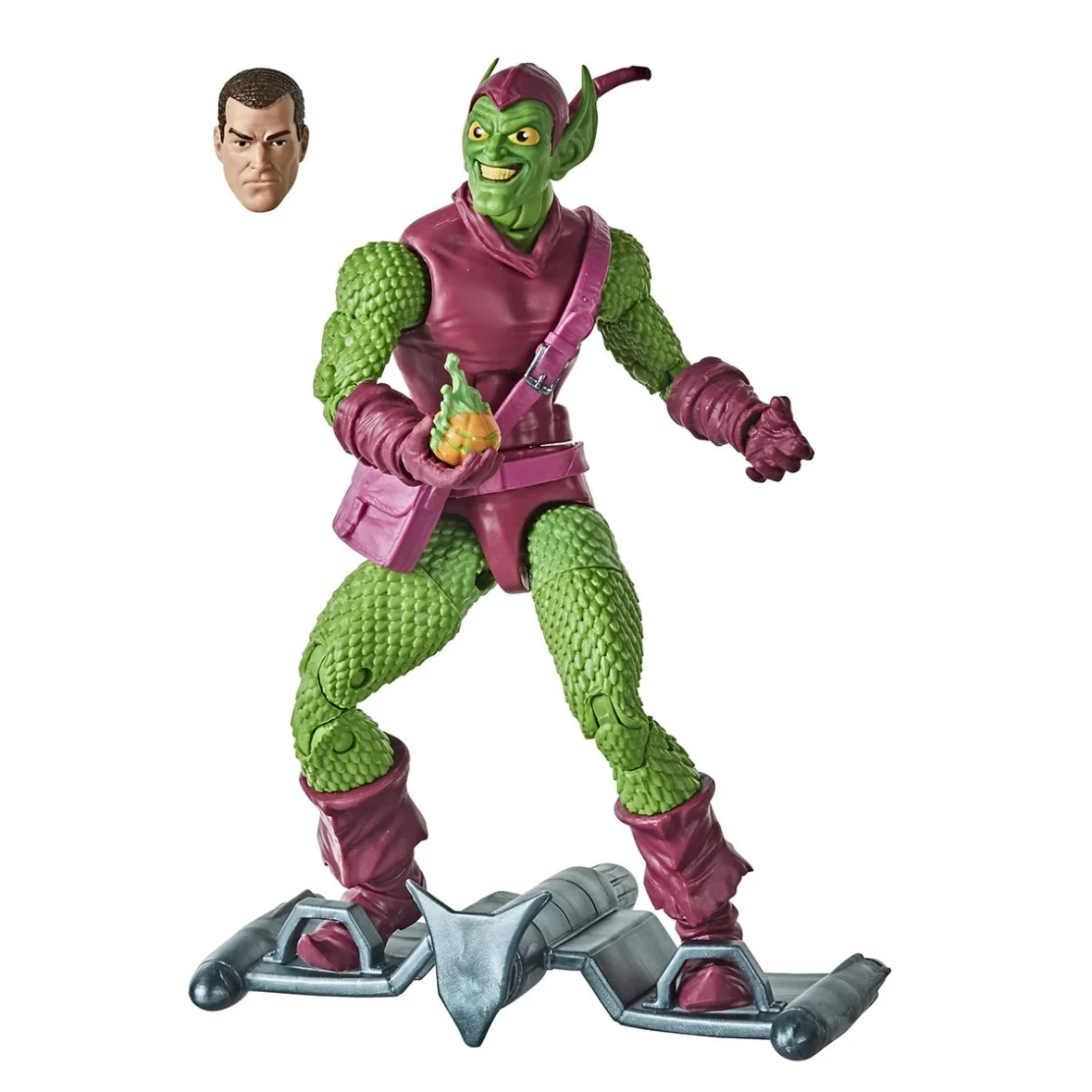 Spider-Man Retro Marvel Legends Green Goblin 6-Inch Action Figure!
